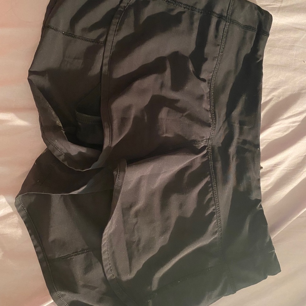 black speed up shorts